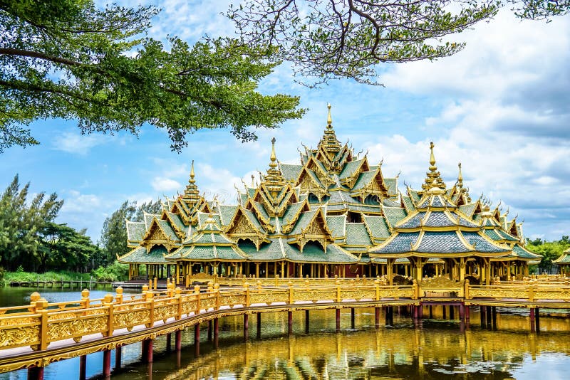 The Ancient City Park, the Pavilion of the Enlightened Muang Boran in Samut  Prakan Province, Thailand Stock Photo - Image of building, ancient:  155790118