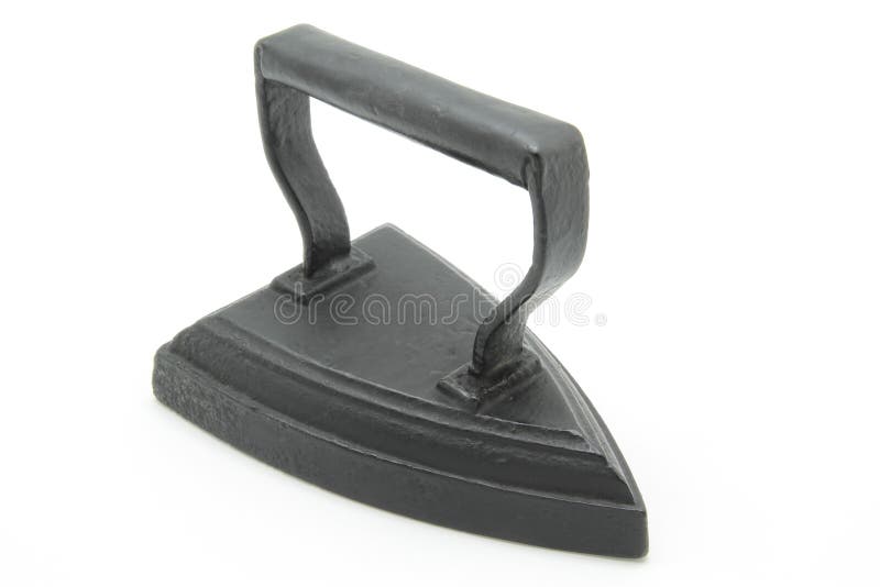 Ancient coal irons stock image. Image of traditional 43690495