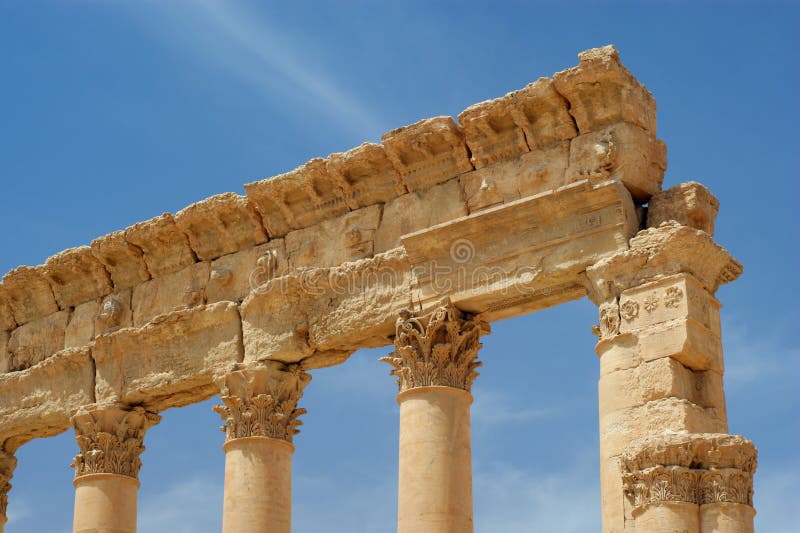 Ancient columns Palmyra, Syria