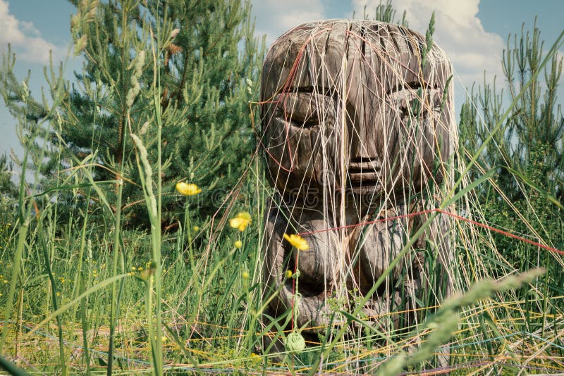 Ancient deity of earth and fertility Pachamama royalty free stock image Ancient deity of earth and fertility Pachamama royalty free stock image