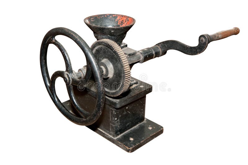 Ancient device for manufacturing tablets stock photography