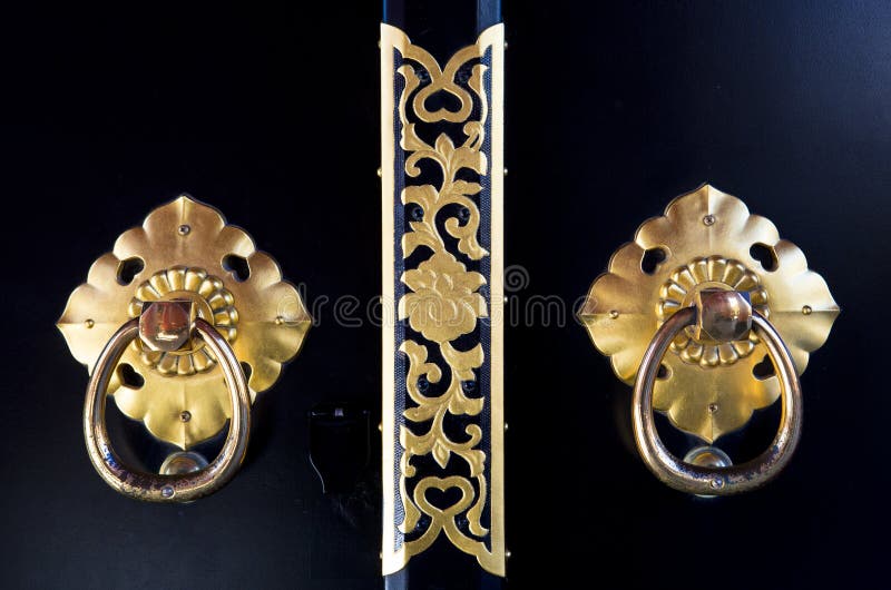 Ancient door knobs stock photo. Image of ornament, knob 28466002