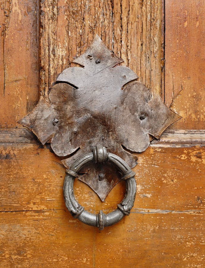Ancient Door Knocker Stock Image Image 15344931
