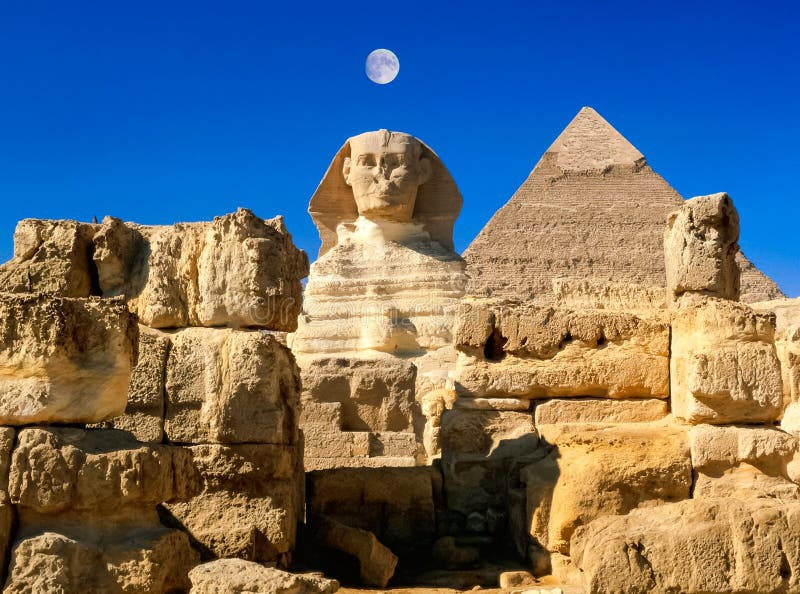 ancient Egyptian civilization. Great Sphinx stock photos ancient Egyptian civilization. Great Sphinx stock photos