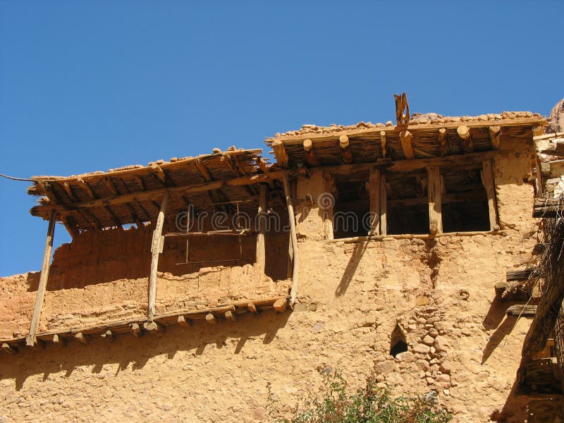 Ancient Egyptian House stock image. Image of house, window 20439261