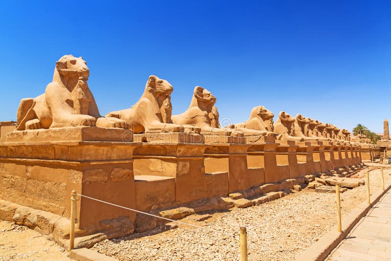 Ancient egyptian statues stock photo. Image of civilization 4164402