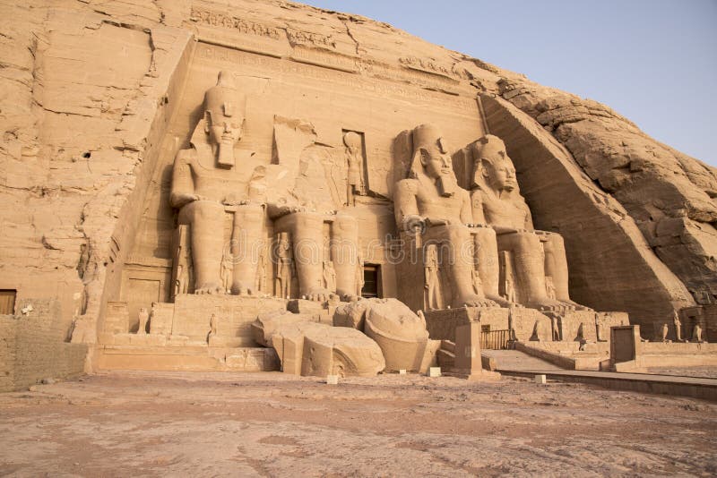 Ancient Egyptian temple built by Ramses II