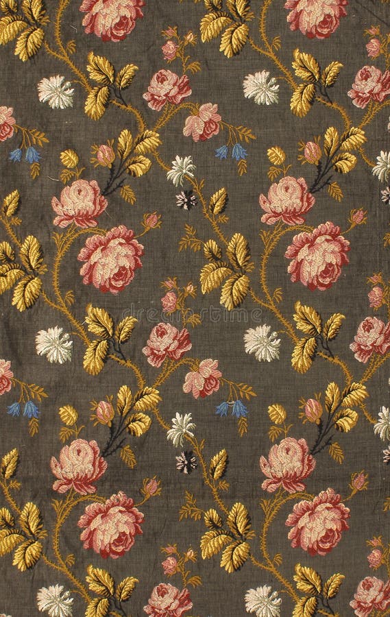 Ancient fabric stock image