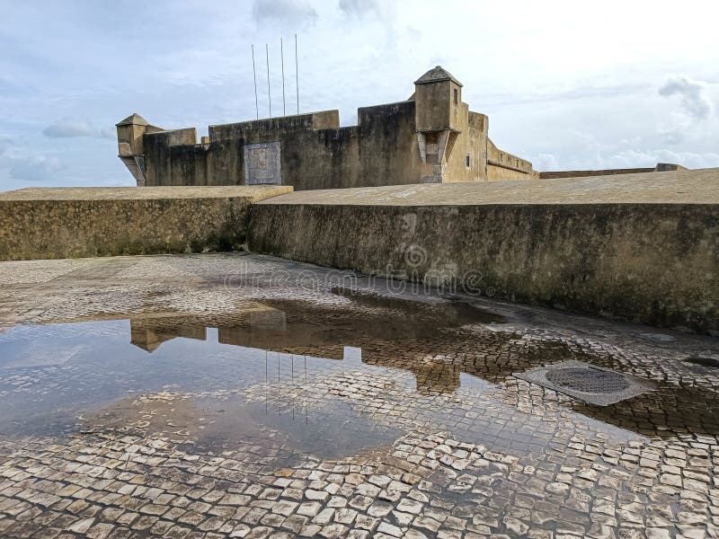 ancient fort by the sea. ancient fort by the sea