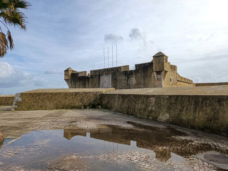 ancient fort by the sea. ancient fort by the sea