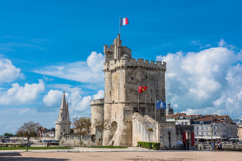 Ancient fortress of La Rochelle France