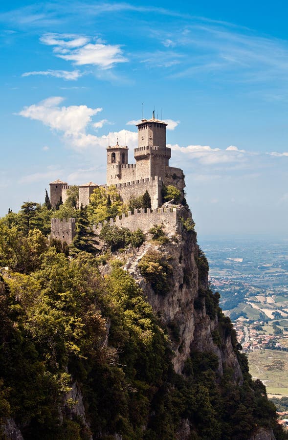 Ancient fortress of San Marino