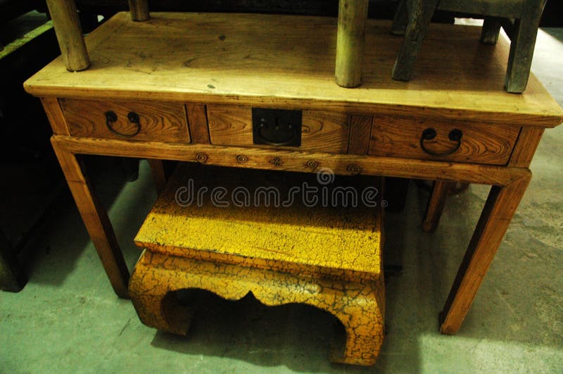 Ancient furniture stock photo. Image of buildings, local 4745030