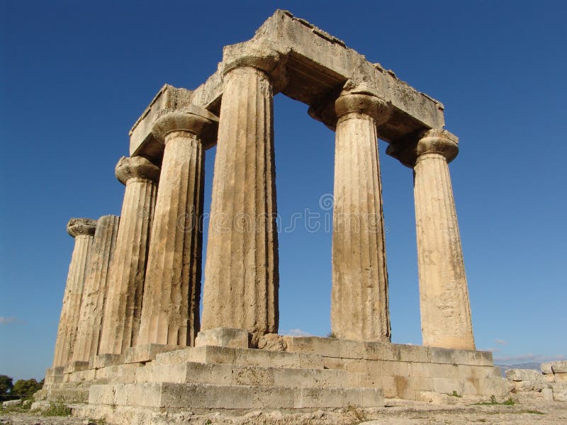 Ancient Greek ruins stock photo. Image of ruins, classical 543628