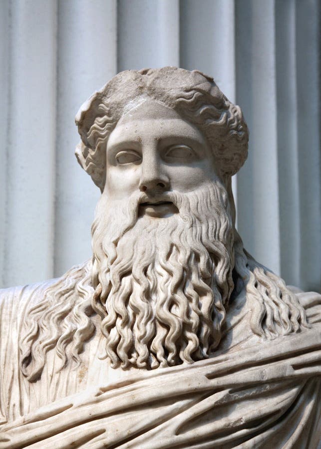 Ancient Greek Sculpture stock image. Image of beard, ancient - 12270131