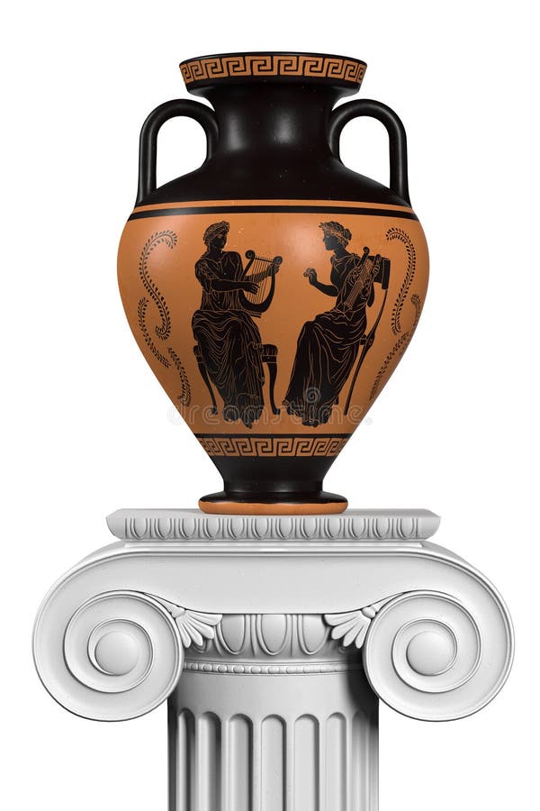 Ancient Greek Vase Column Stock Illustrations 1,761 Ancient Greek