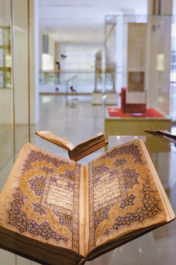 Ancient Holy Quran At The Islamic Arts Museum In Kuala ...