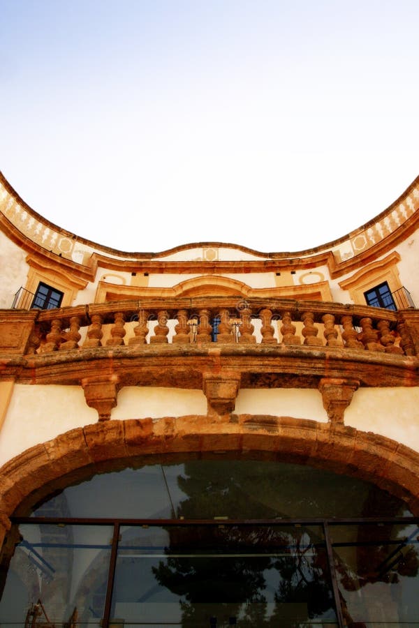 Ancient house balcony, Bagheria, Sicily