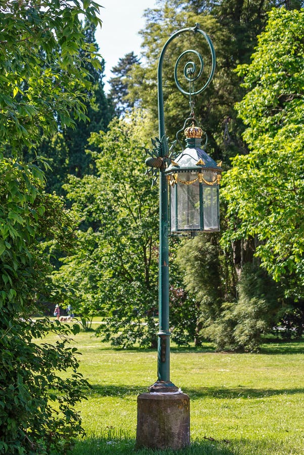 Ancient Lantern in the Castle Park - Kassel, Germany