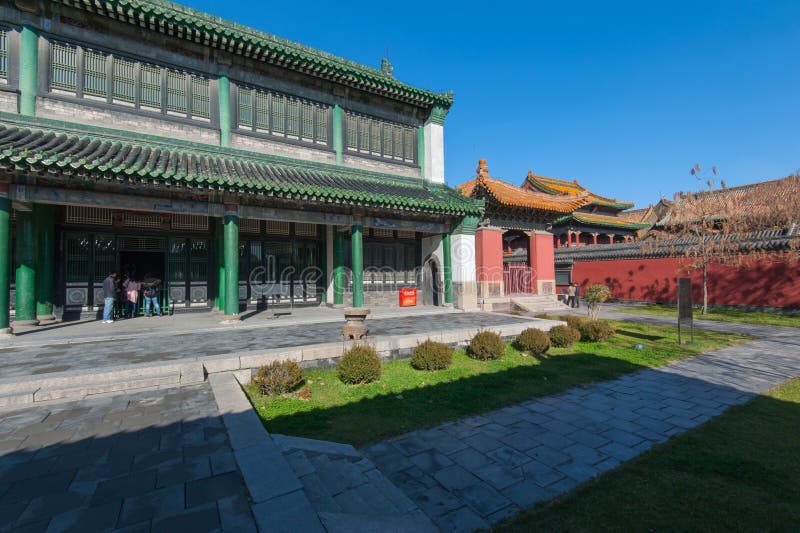 Ancient library building royalty free stock image