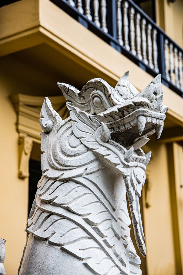 Ancient lion head statue stock photo. Image of culture 259042958