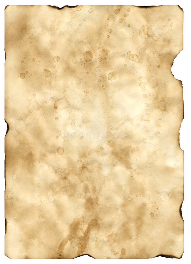 Old paper scroll stock photo. Image of letter, dirty - 22118278