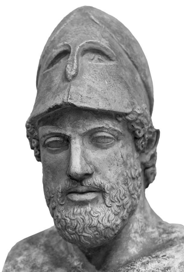 Bust of Pericles stock image. Image of greece, roman - 26438073
