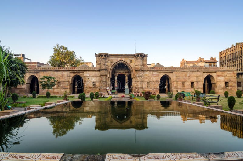 Ancient Mosque Near Sidi Saiyad Masjid in Ahmedabad