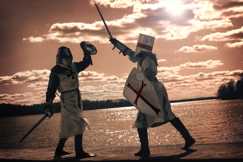 Ancient mystic knights royalty free stock photo Ancient mystic knights royalty free stock photo
