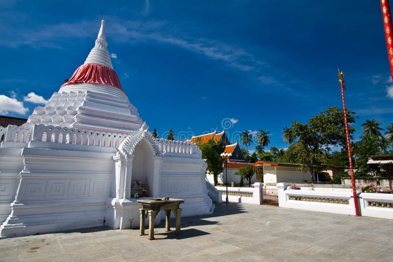 The ancient pagoda in koh kret, Nonthaburi