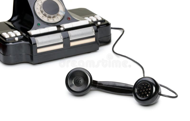 Ancient Phone, Off The Hook Stock Photo Image of hanging, retro 14435954