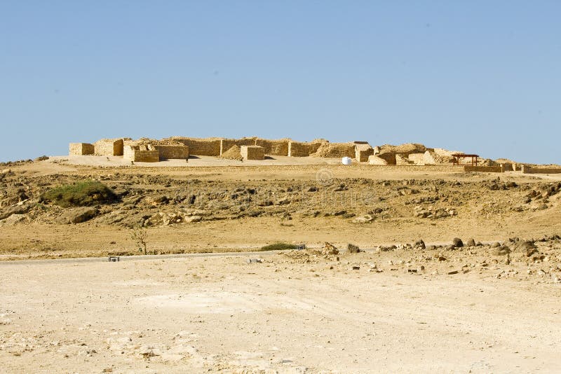 Ancient port Khor rawri royalty free stock photography
