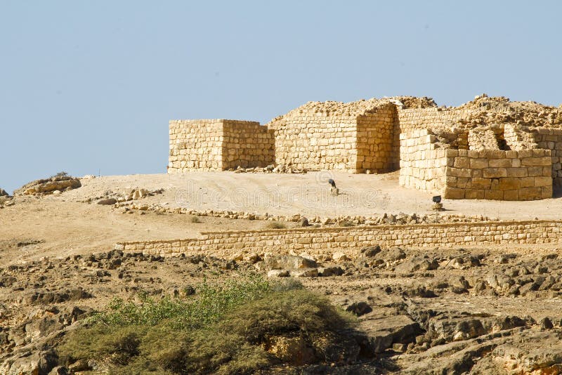Ancient port Khor rawri royalty free stock images