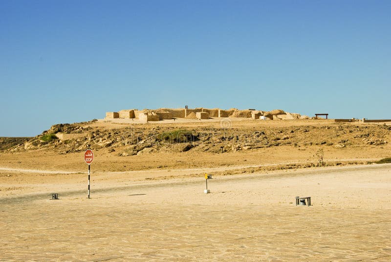 Ancient port Khor rawri royalty free stock photos