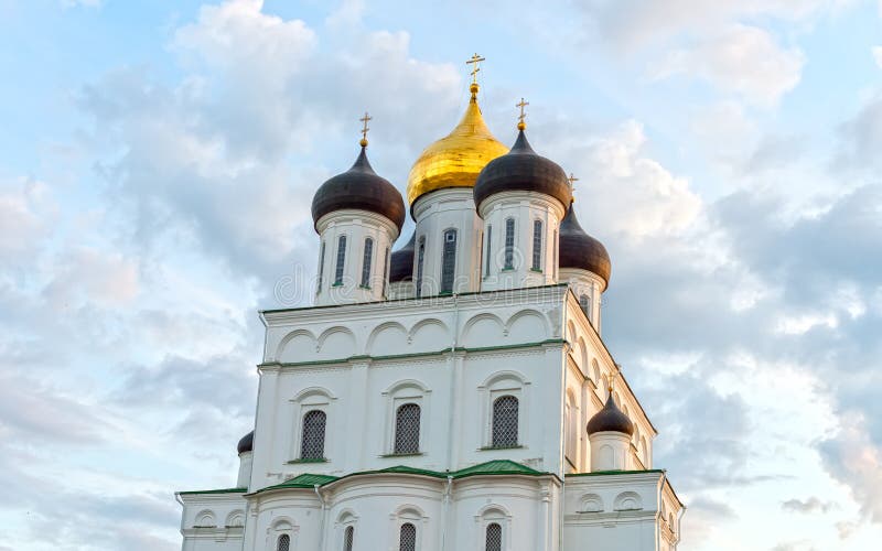 Ancient Pskov Kremlin. royalty free stock photos Ancient Pskov Kremlin. royalty free stock photos