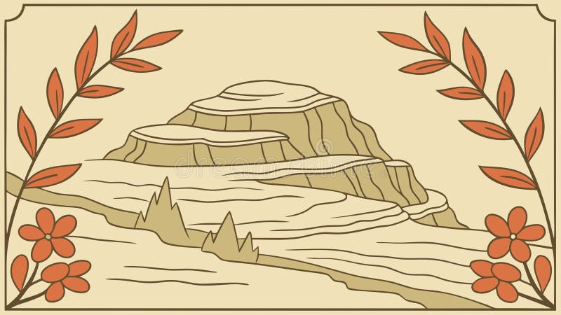 Ancient Pyramid Landmark, Historical Discovery Vector Art vector illustration