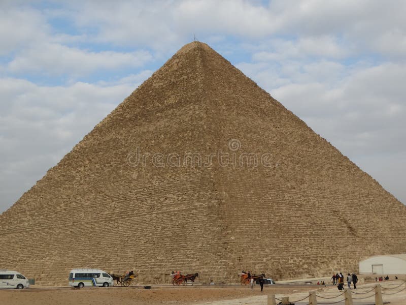 Giza Pyramids, Egypt royalty free stock photo