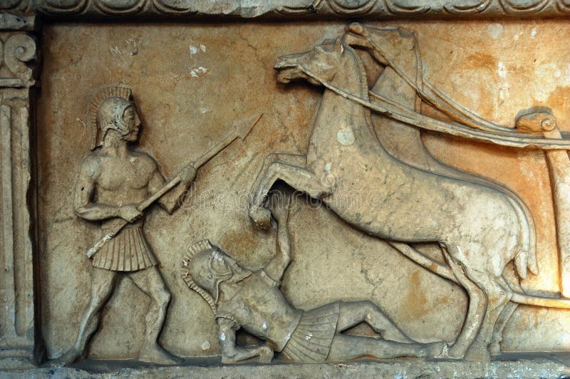 Ancient Roman Bas-Relief