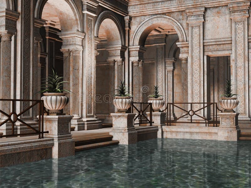 Ancient Roman Pool Stock Illustrations – 291 Ancient Roman Pool Stock Illustrations, Vectors & Clipart - Dreamstime