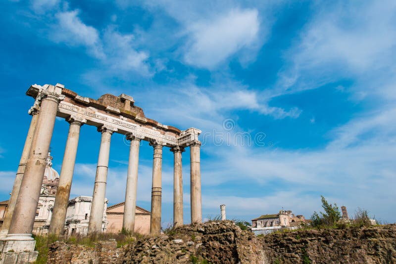 Ancient Rome ruines