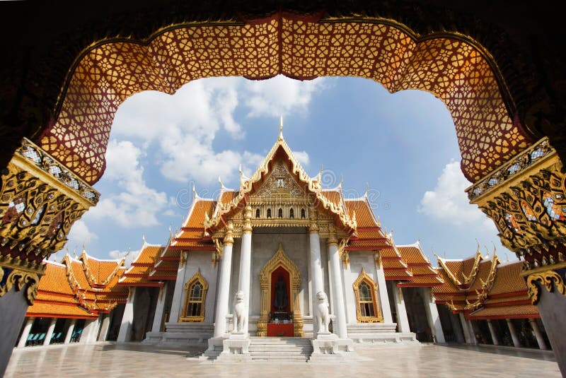 Ancient royal marble buddha temple