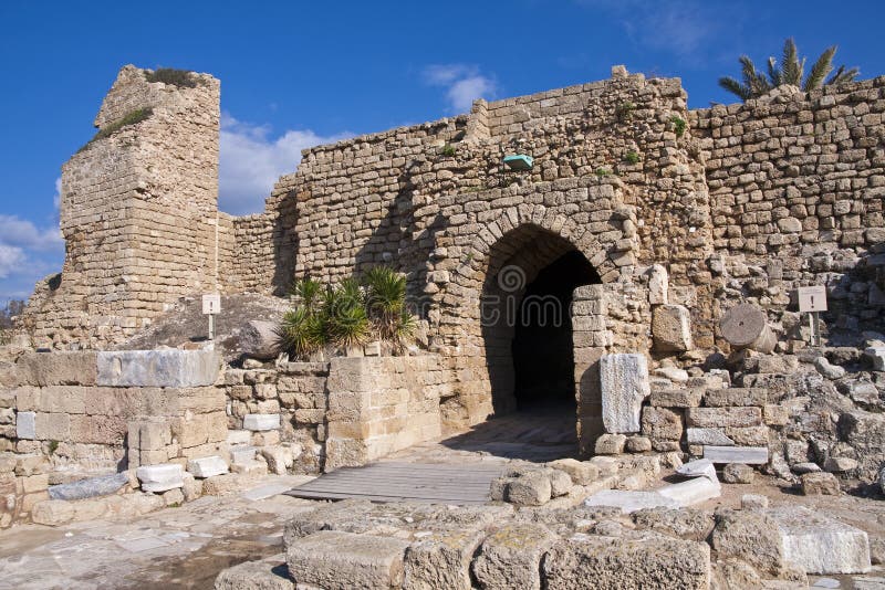 The Ancient Ruins of Caesarea