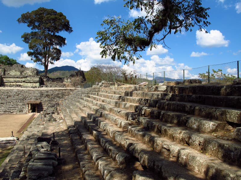 Ancient Ruins in Copan, Honduras Stock Image - Image of travel ...