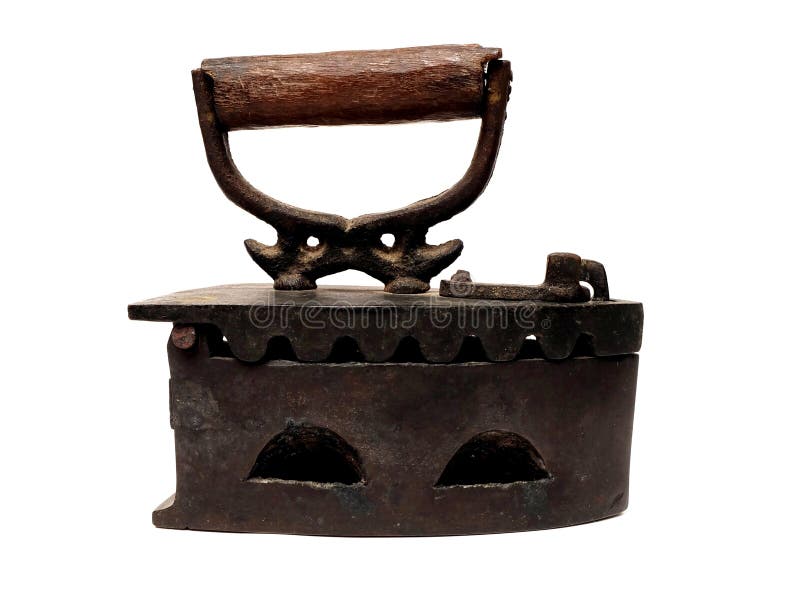 Ancient rusty iron royalty free stock photography