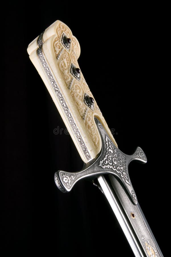 Ancient sabre. royalty free stock image