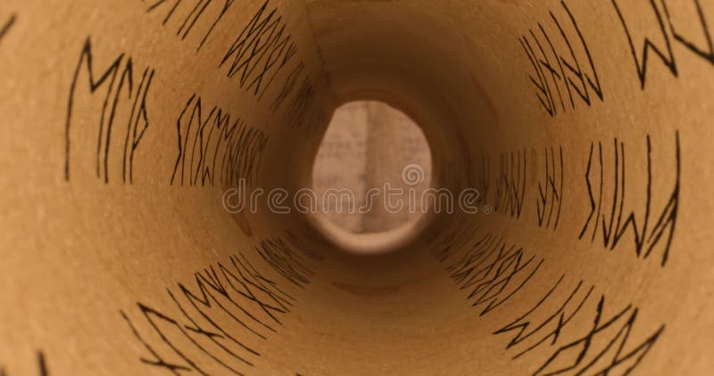 Scrolls With Futhpak Symbols Stacked On Pile Ancient Scribe Library Stock  Photo - Download Image Now - iStock
