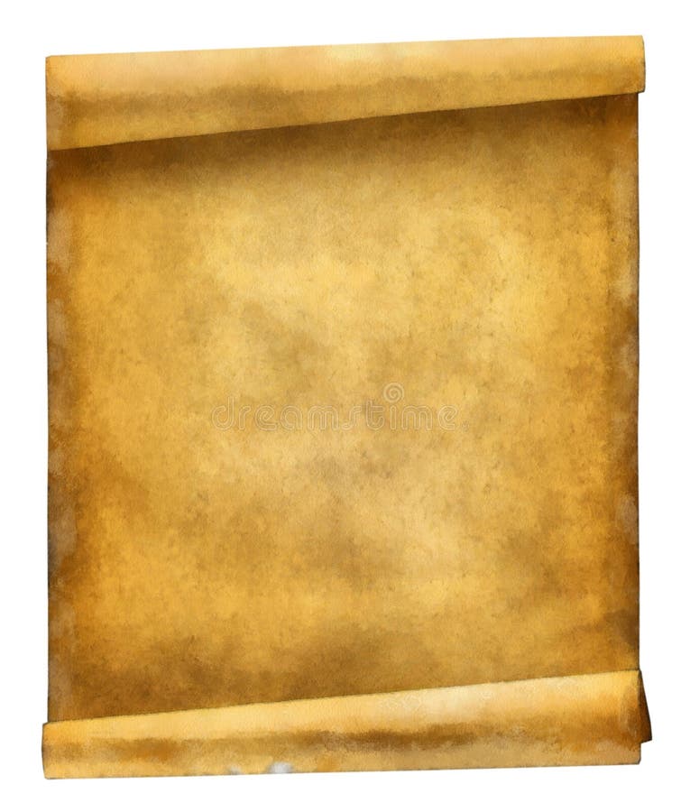 Ancient scroll vector illustration