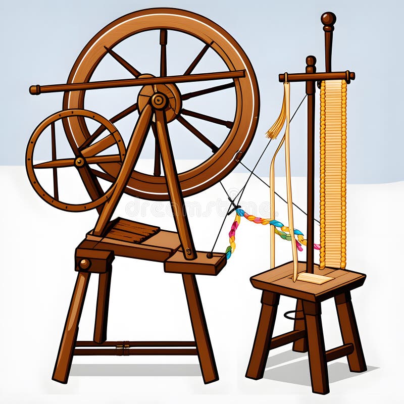 600+ Spinning Wheel Thread Stock Photos, Pictures & Royalty-Free