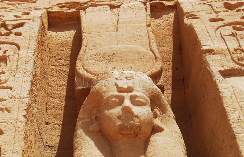 Ancient statues and artifacts of Abu Simbel, Egypt