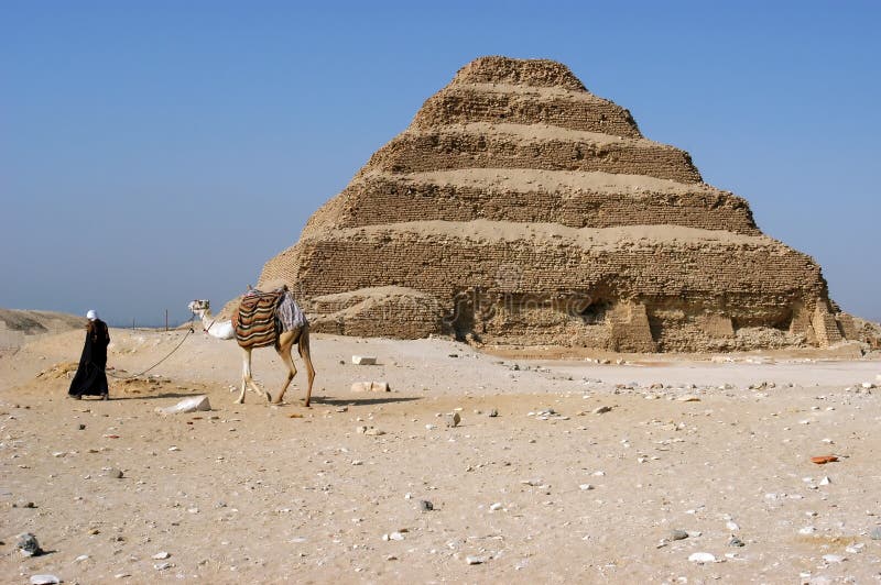 Ancient step pyramid of Djoser (Zoser)